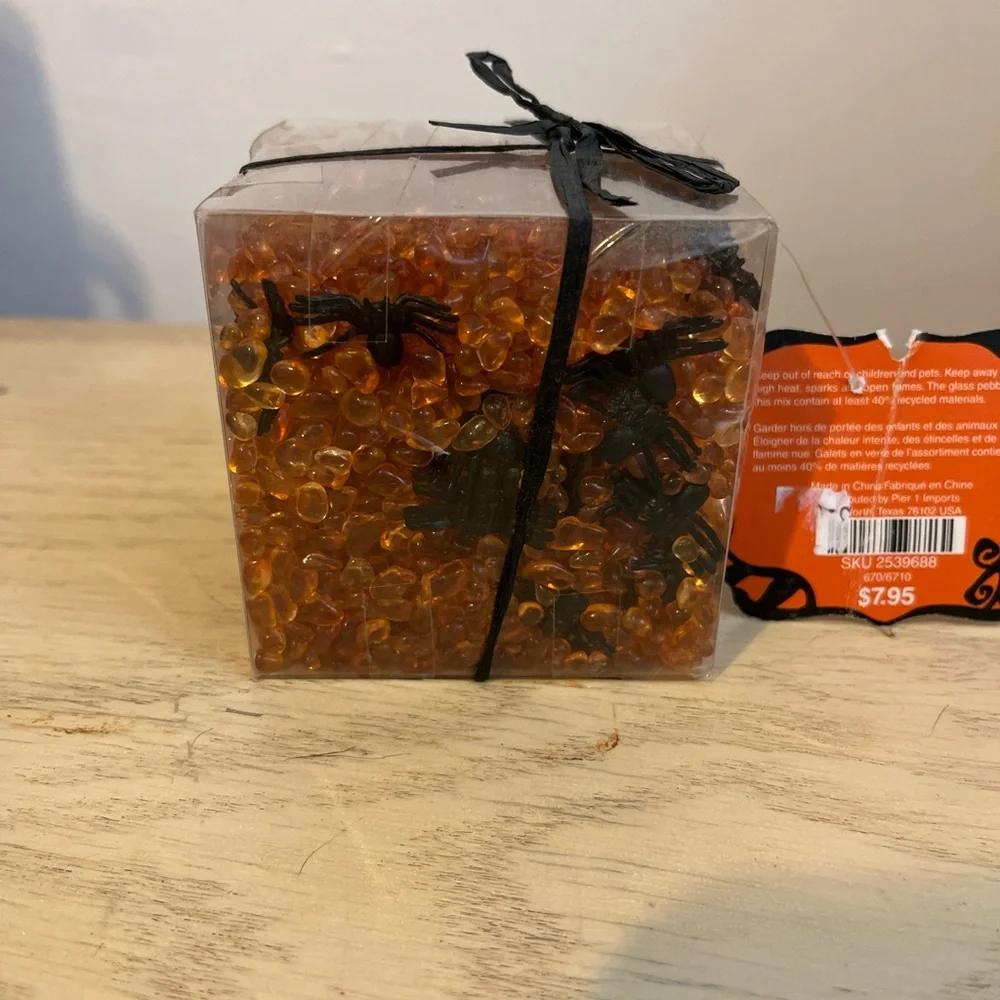Pier 1 Imports Halloween glass beads
